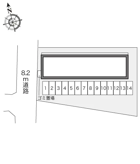 ★手数料０円★御前崎市池新田　月極駐車場（LP）